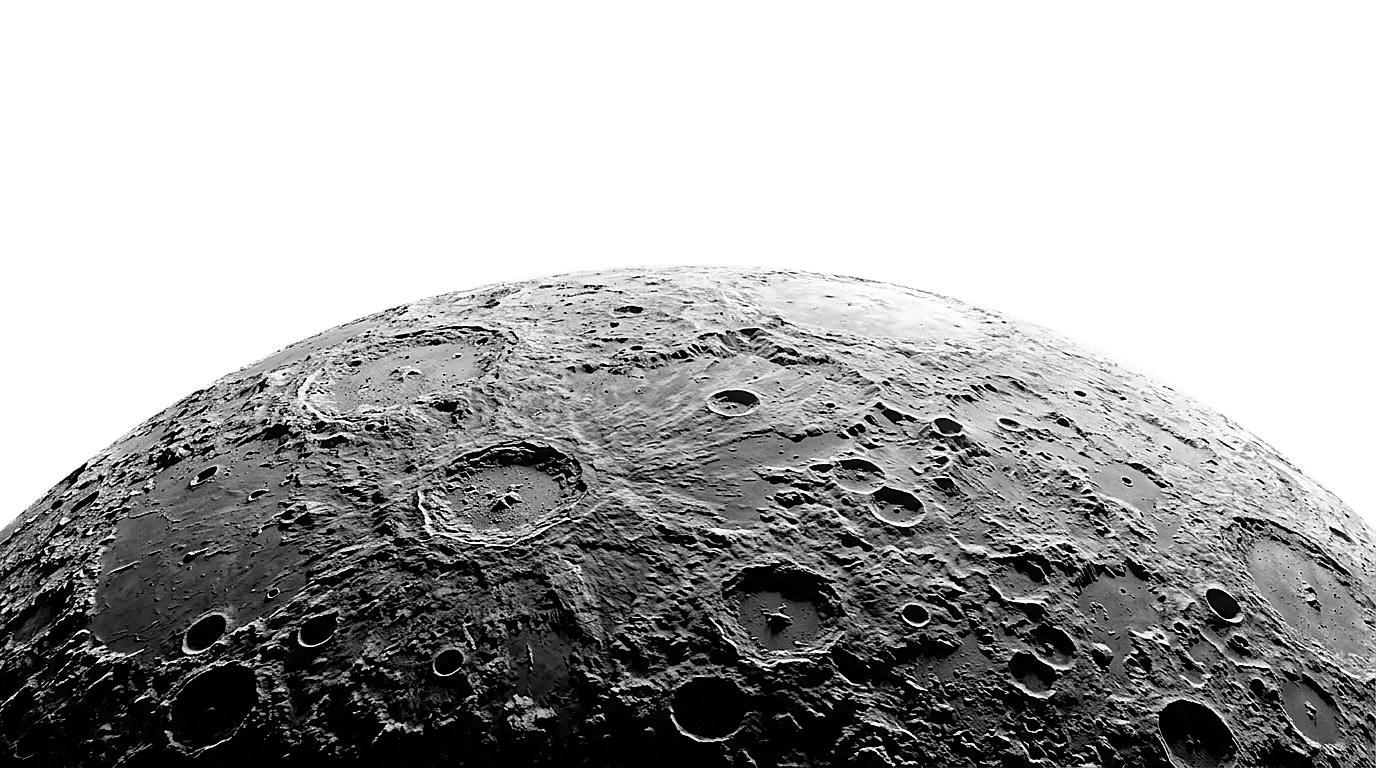 3D Lunar Horizon Surface